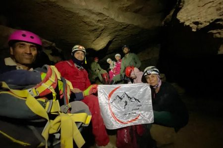 پیمایش غار بله زار